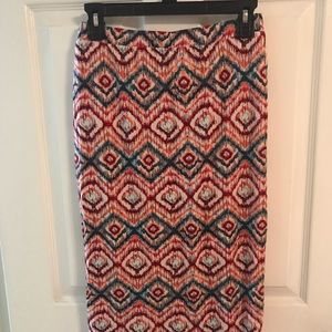 3-way Stretch patterned skirt